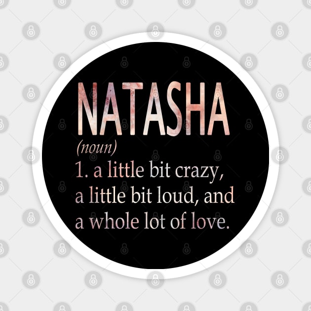 Natasha Girl Name Definition Magnet by ThanhNga